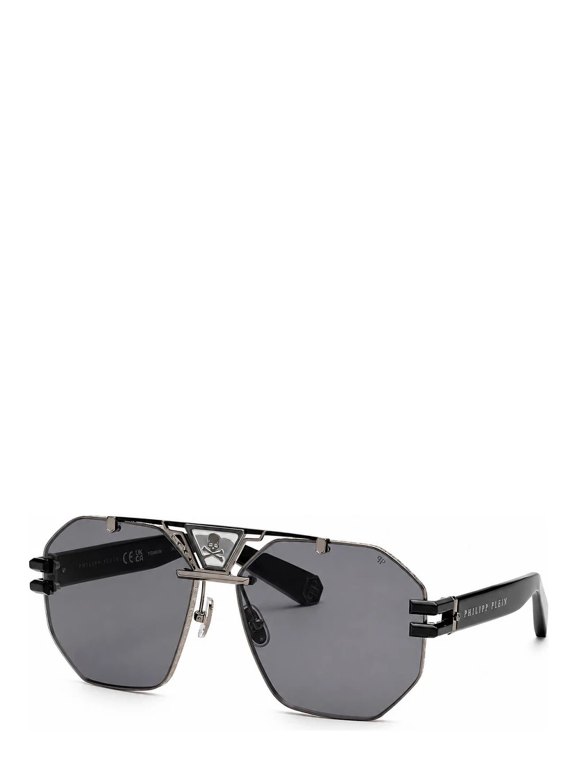 Black Metal Sunglasses