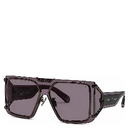 Gray Injected Sunglasses