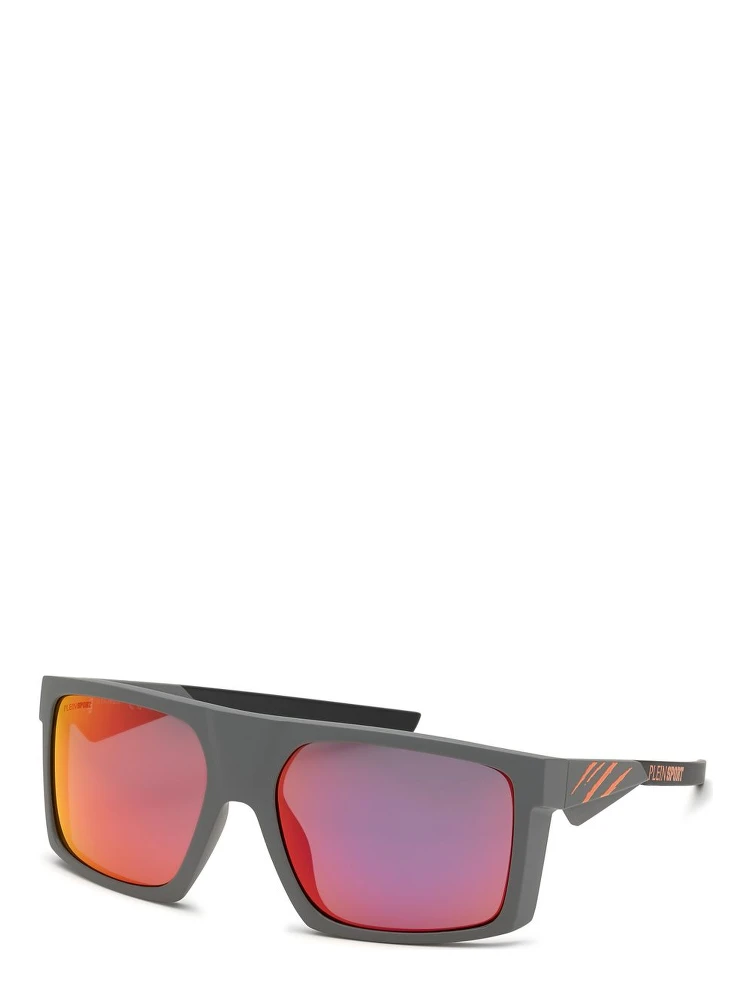 Brown Injected Sunglasses