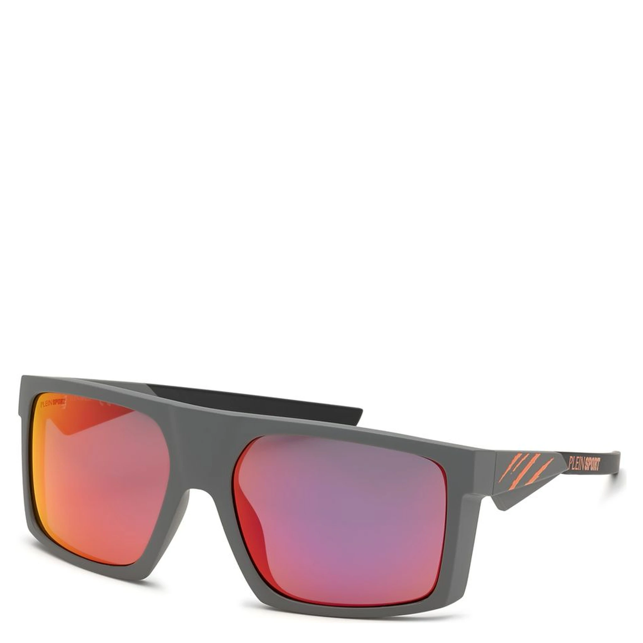 Brown Injected Sunglasses