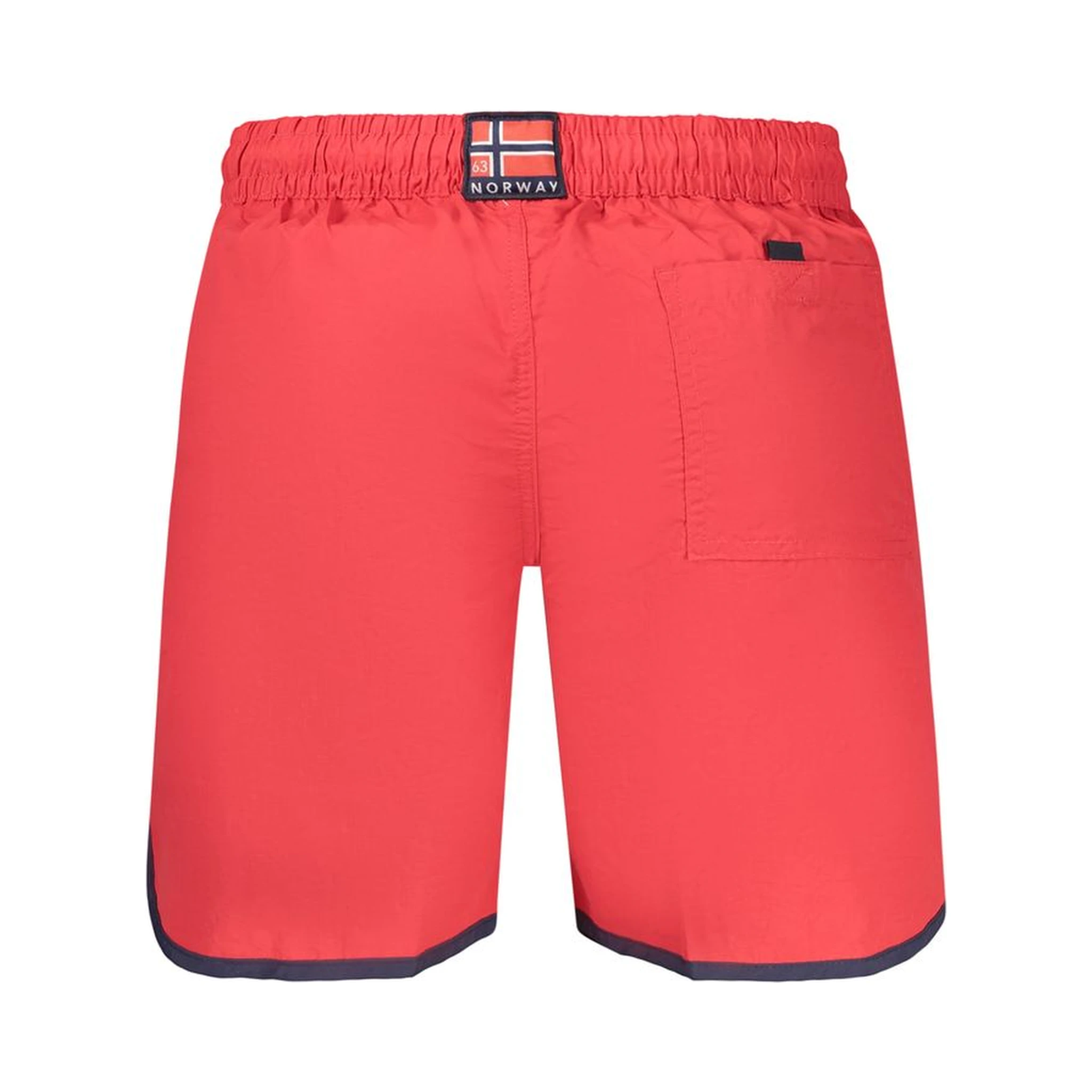 Rosso Polyamide Men's Swim Shorts