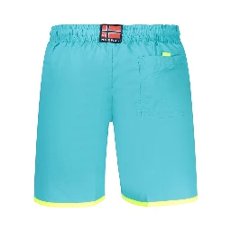 Azzurro Polyamide Men's Swimwear Shorts