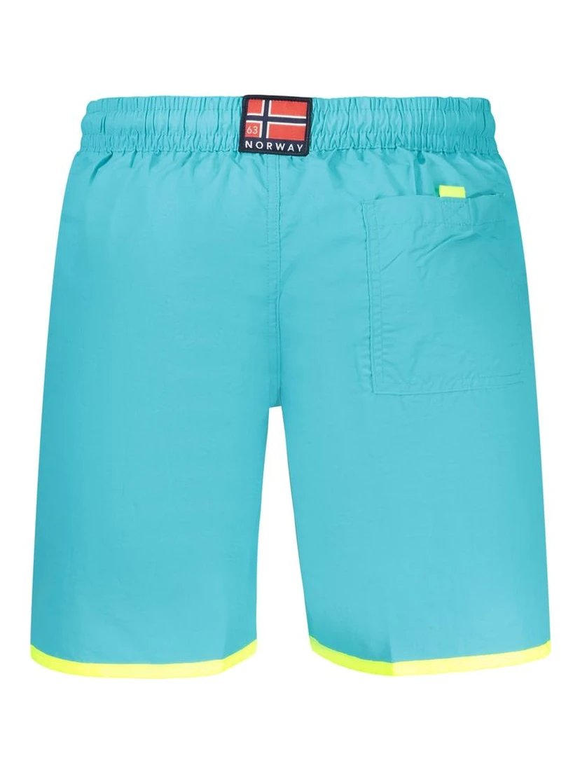 Azzurro Polyamide Men's Swimwear Shorts