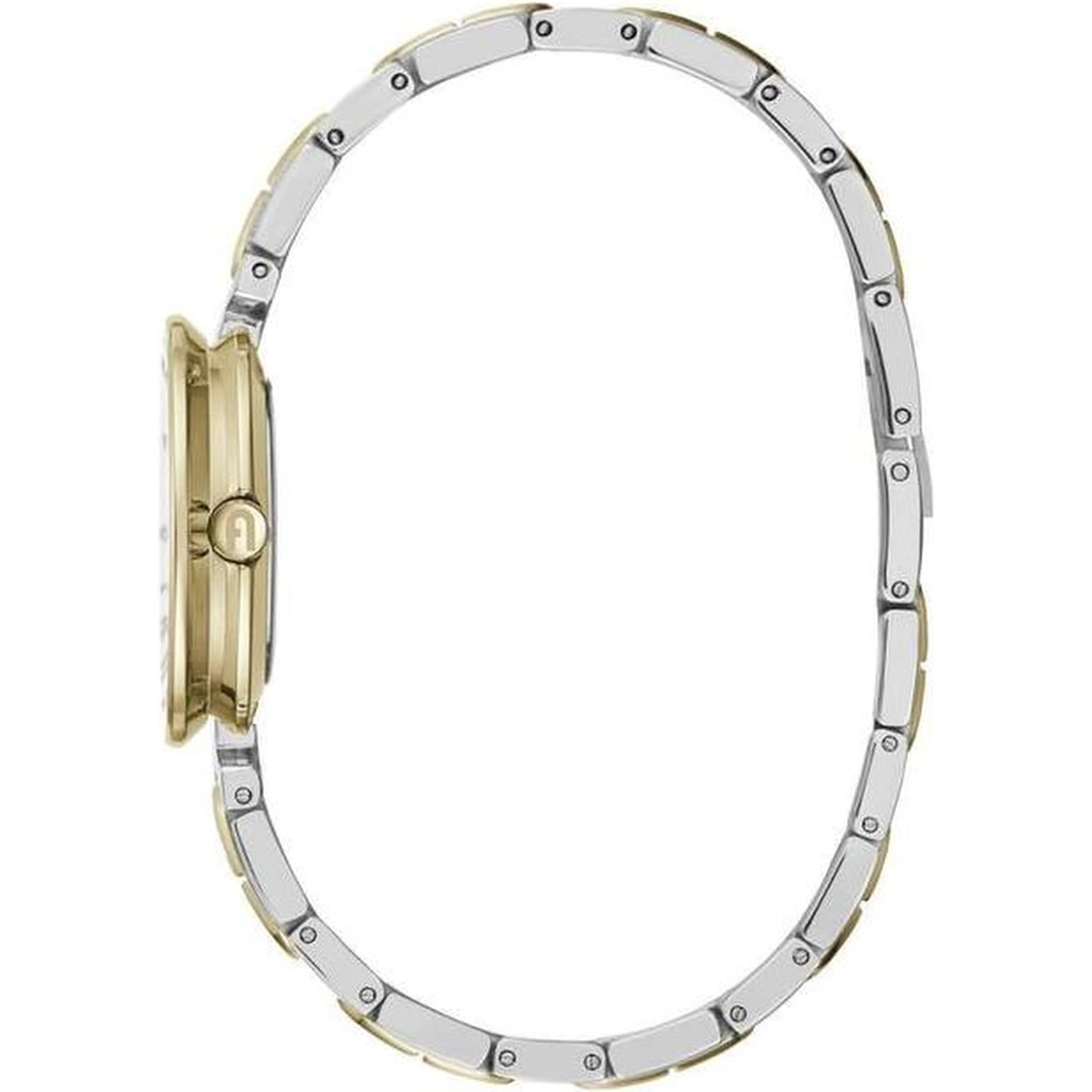 Gray Stainless Steel Dress Watch