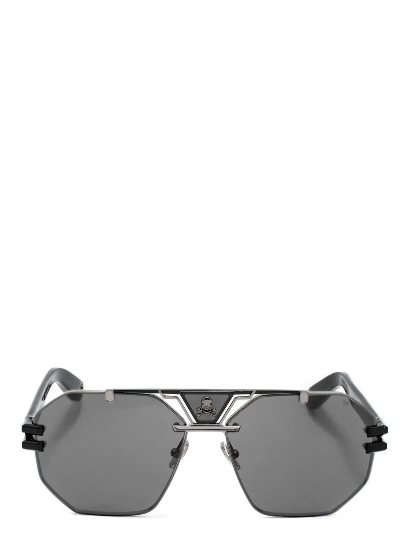 Black Metal Sunglasses