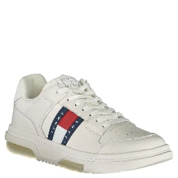 Bianco Poliuretano Men Sneaker