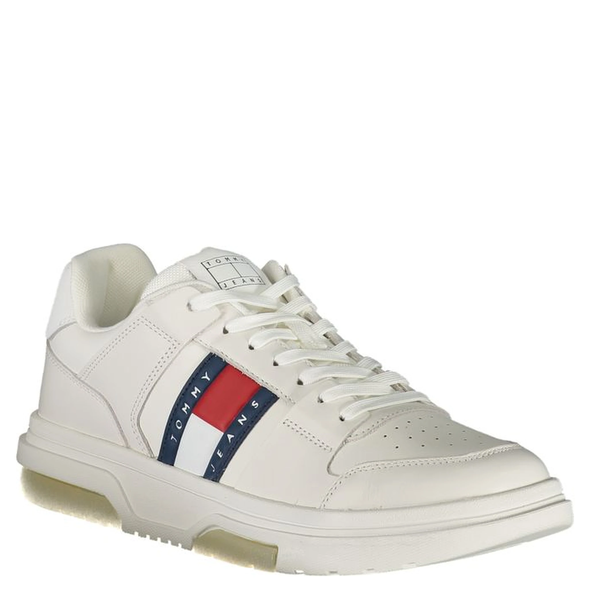 Bianco Poliuretano Men Sneaker