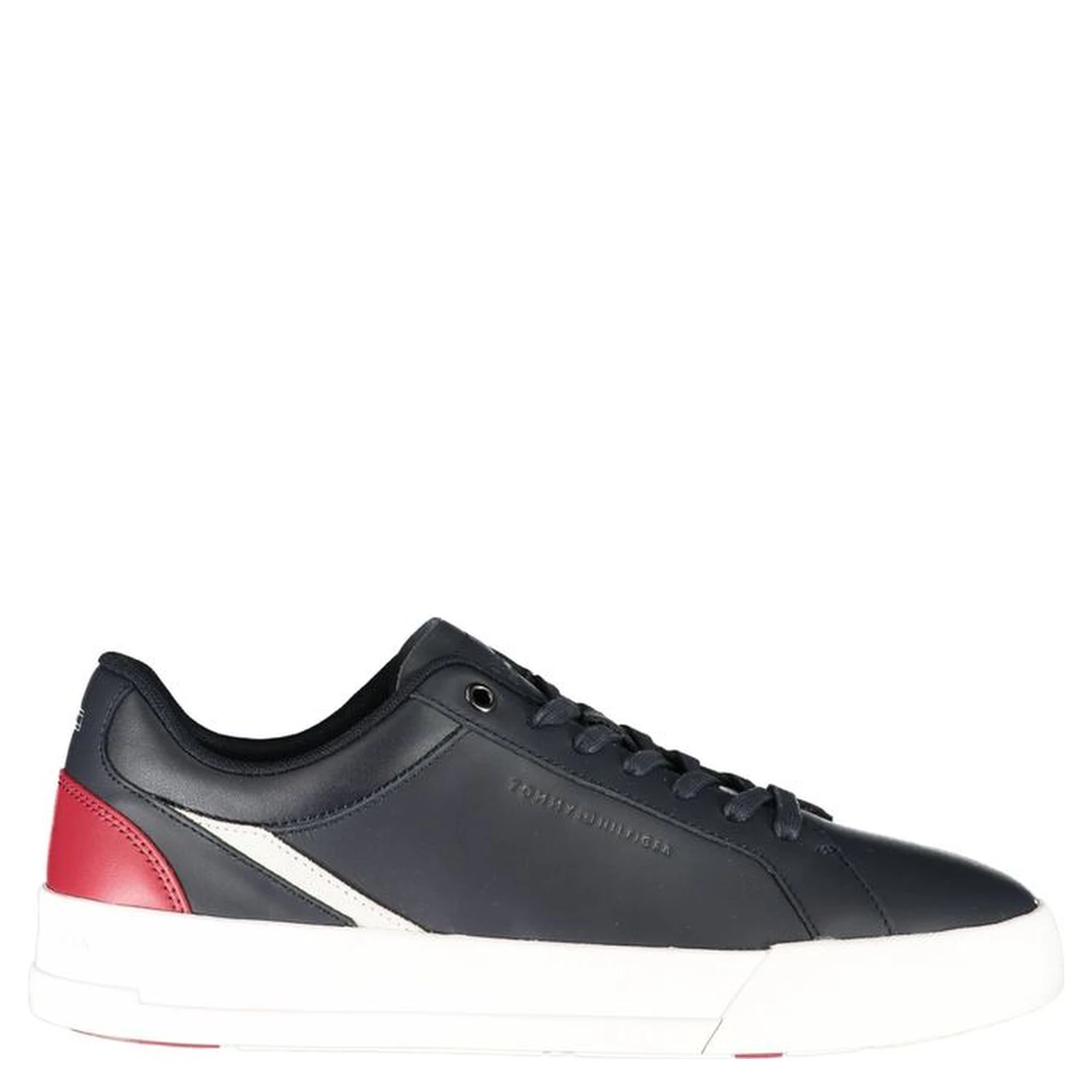 Blue Polyester Athletic Sneakers