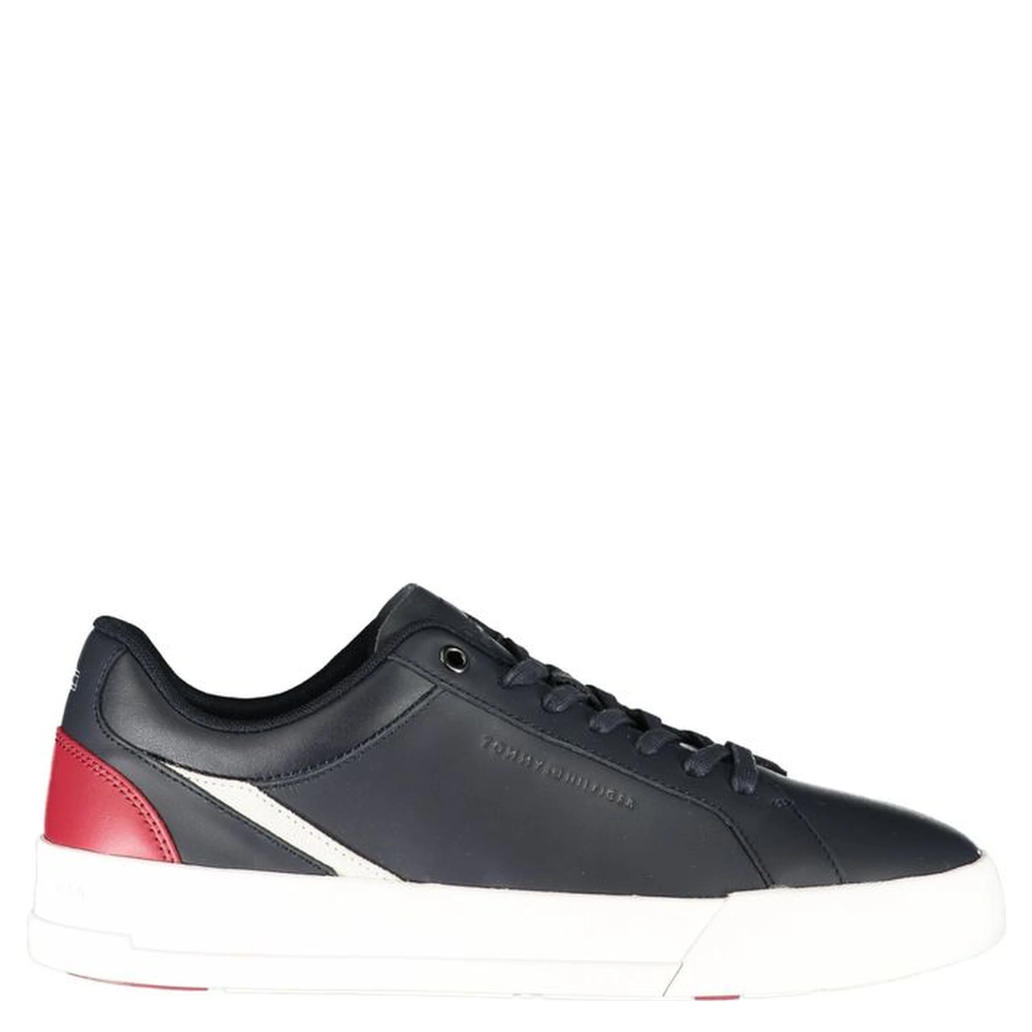 Blue Polyester Athletic Sneakers