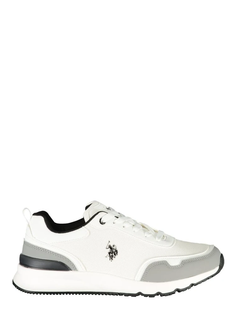 Bianco Poliuretano Uomo Sneaker