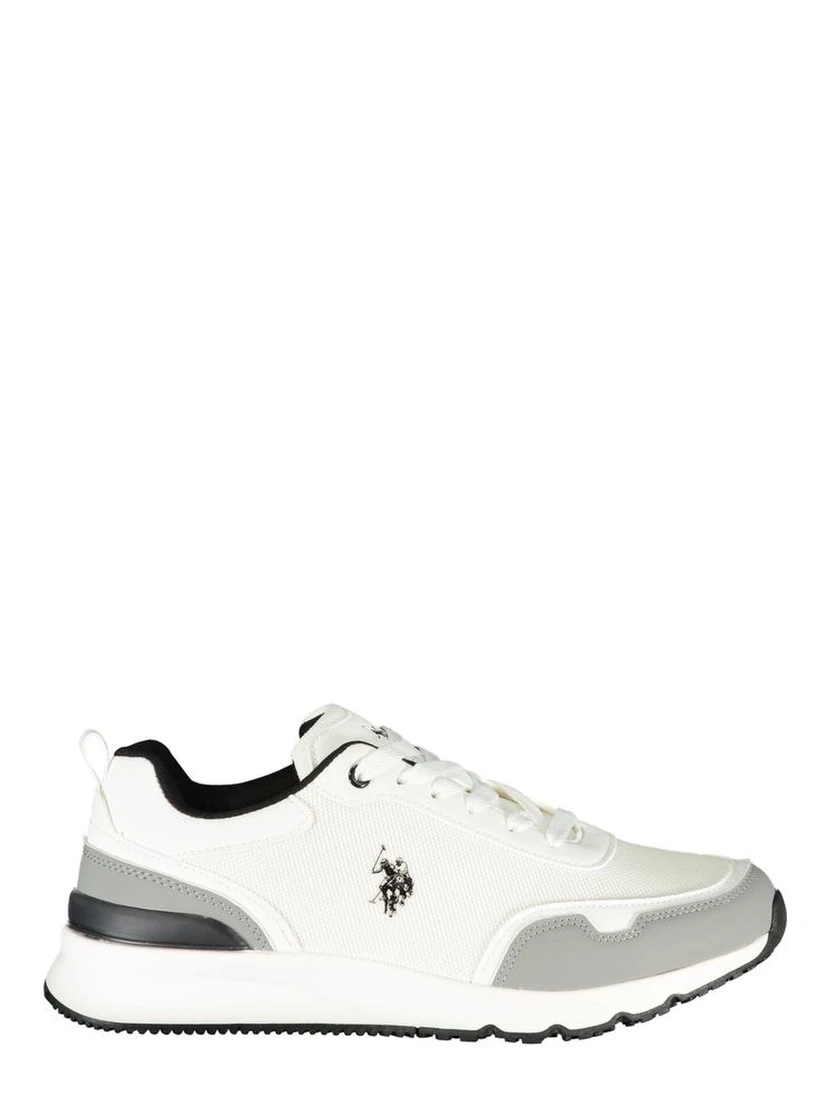 Bianco Poliuretano Uomo Sneaker