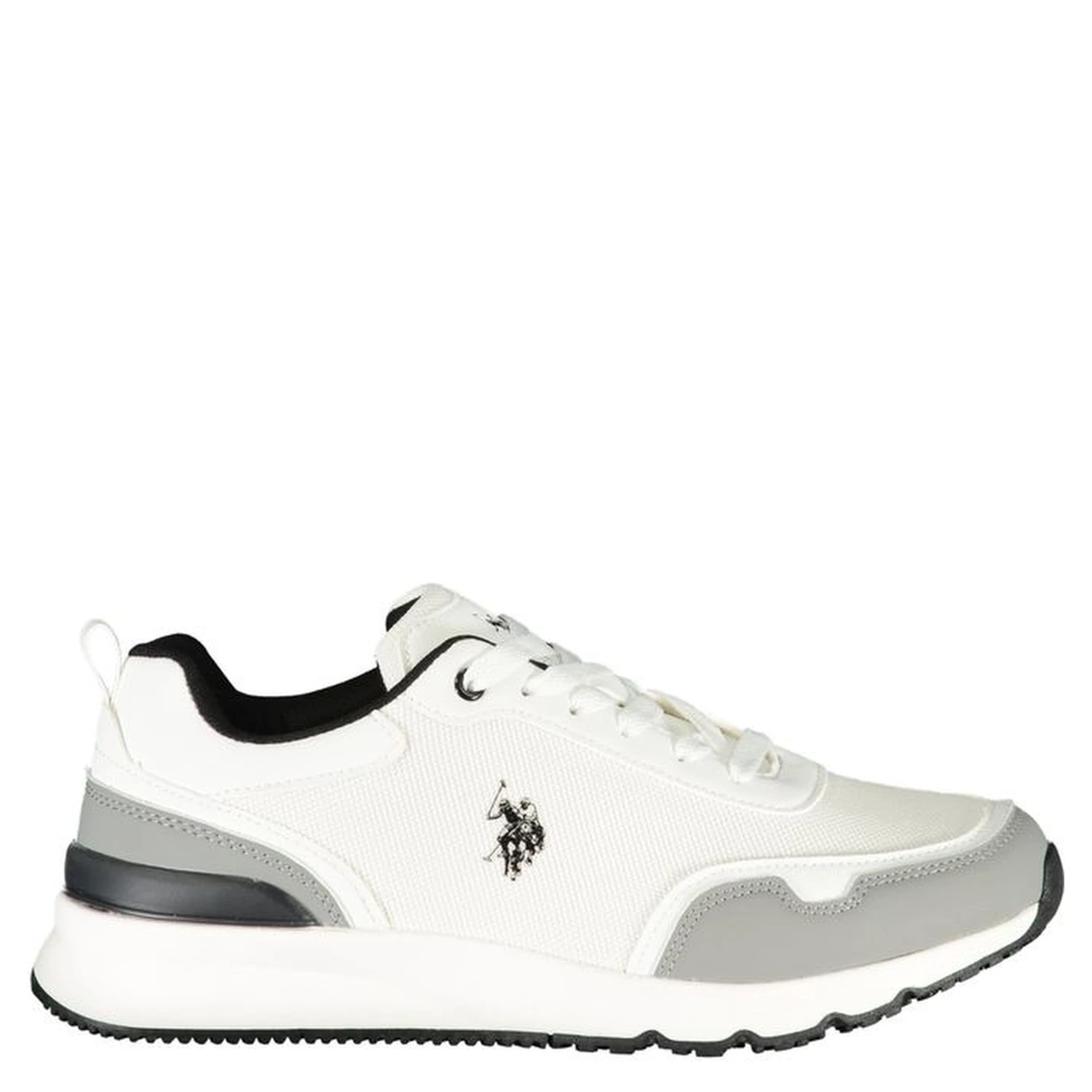 Bianco Poliuretano Uomo Sneaker