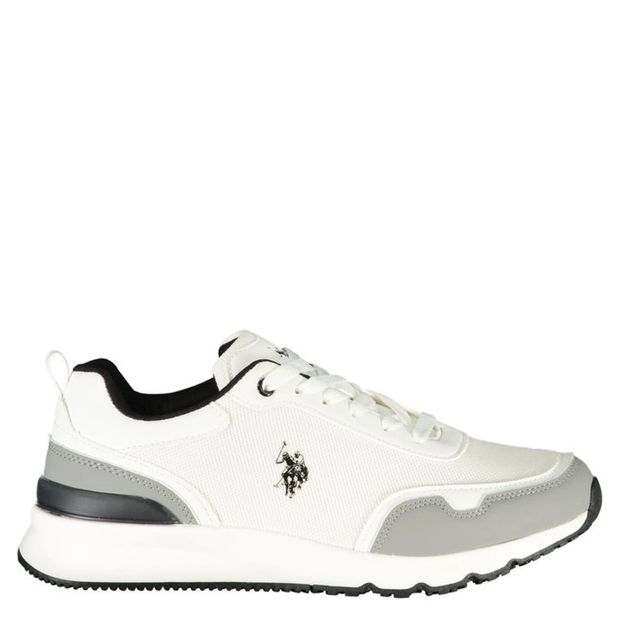 Bianco Poliuretano Uomo Sneaker