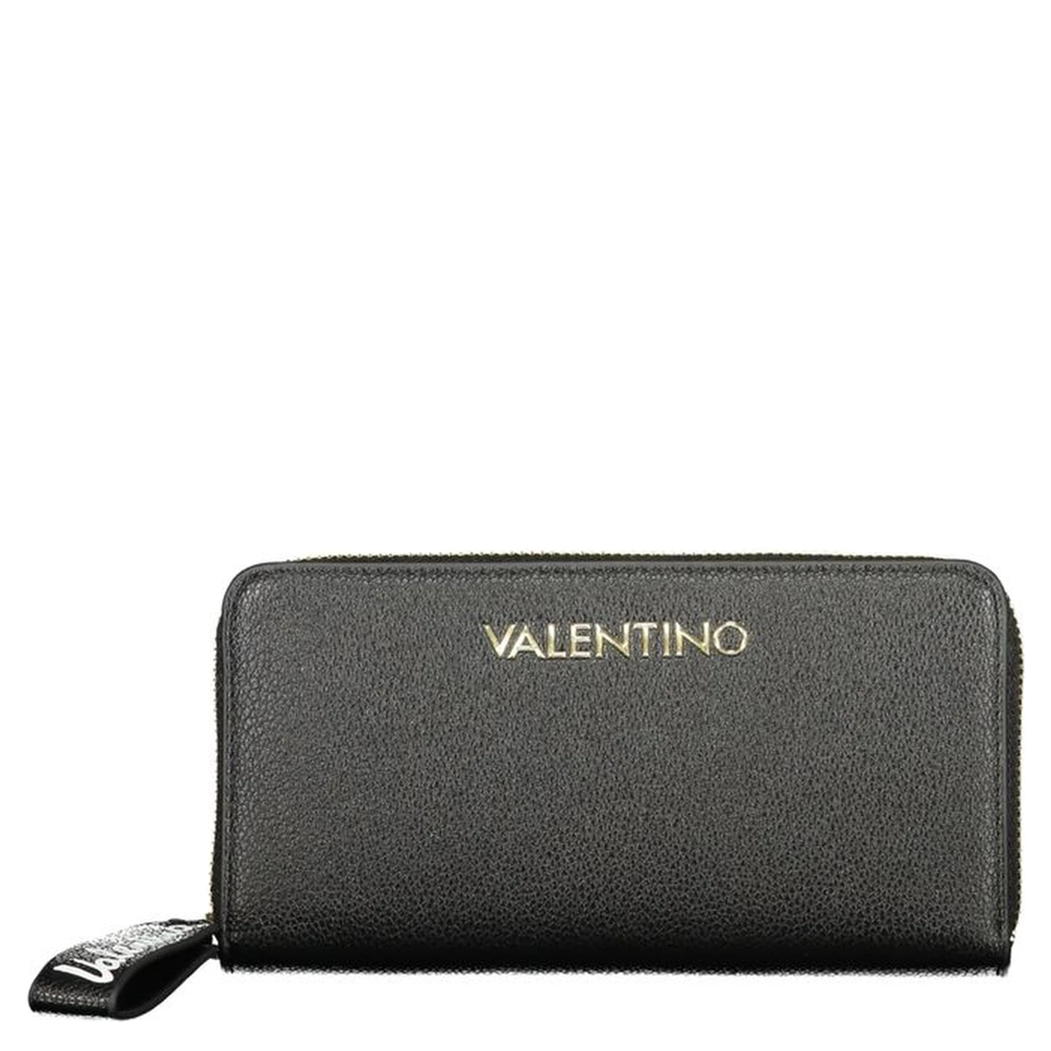 Black Polyurethane Womens Wallet