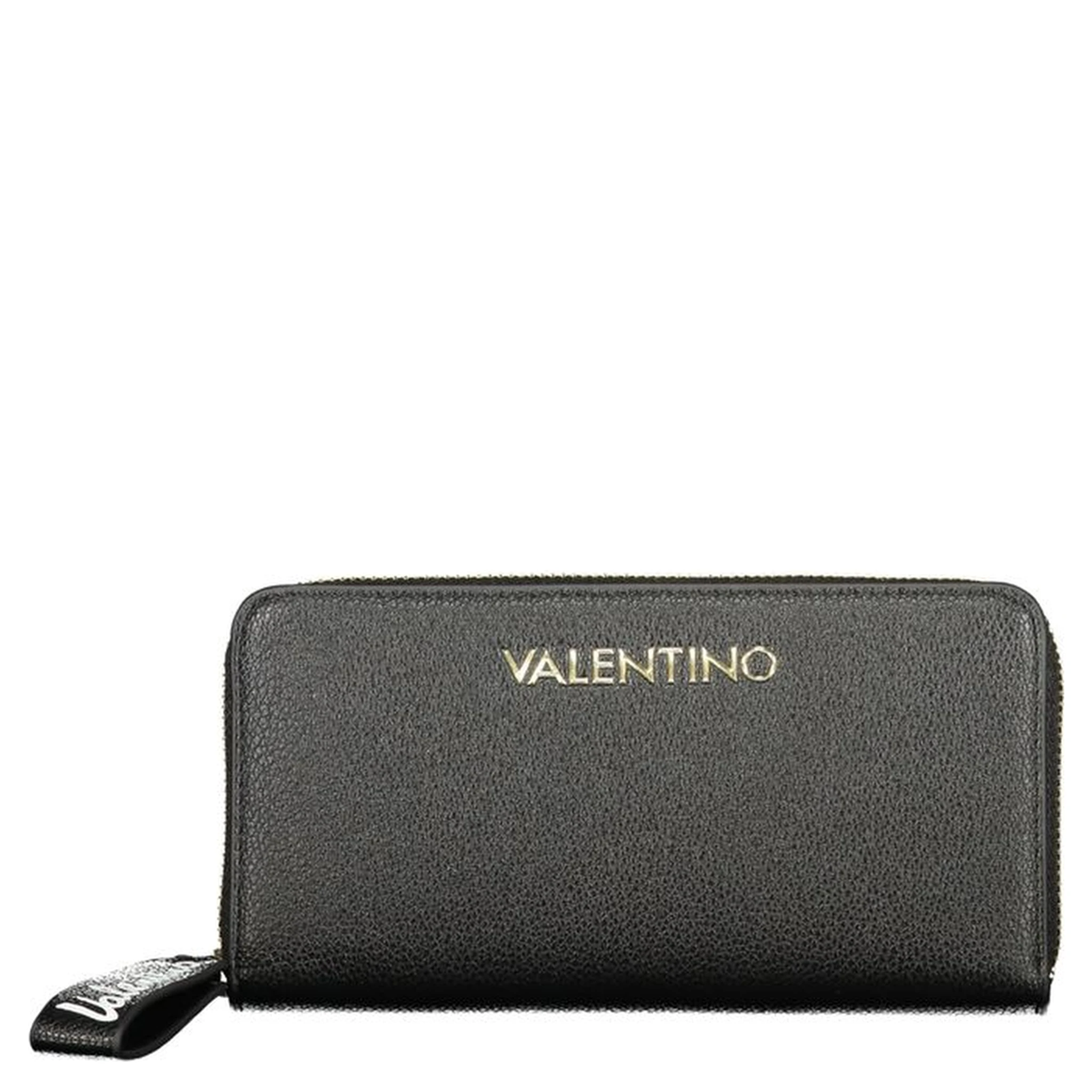 Black Polyurethane Womens Wallet