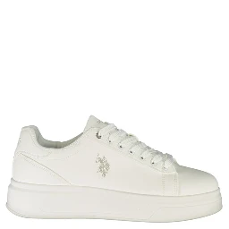 Bianco Polyurethane Uomo Sneaker