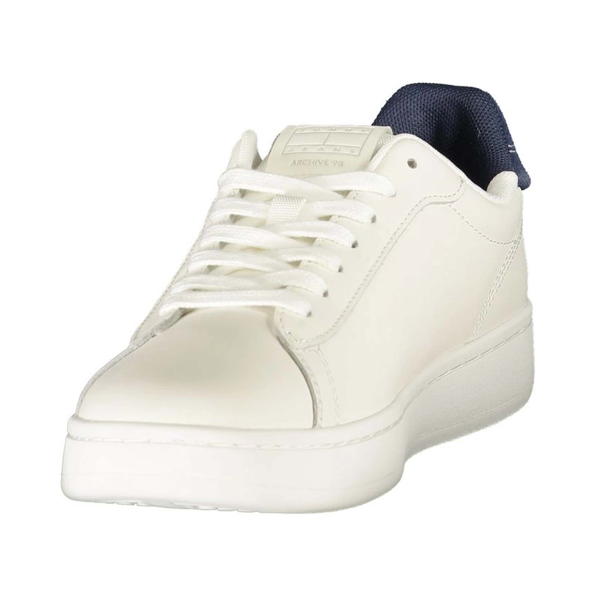 Bianco Polyurethane Women's Sneaker