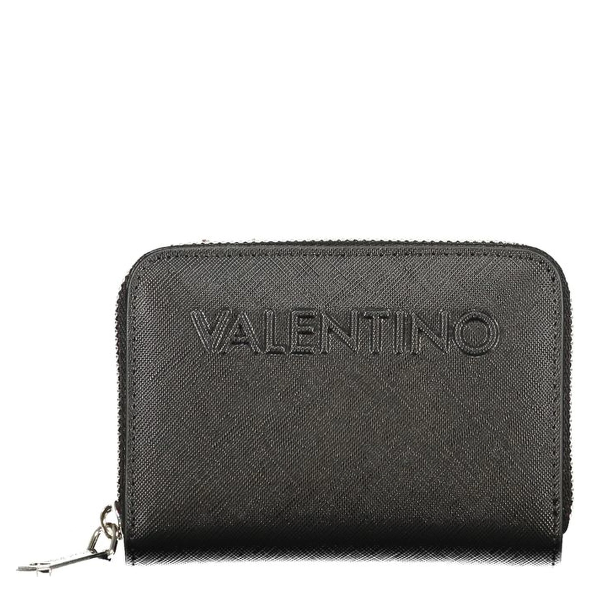 Black Polyurethane Women's Wallet