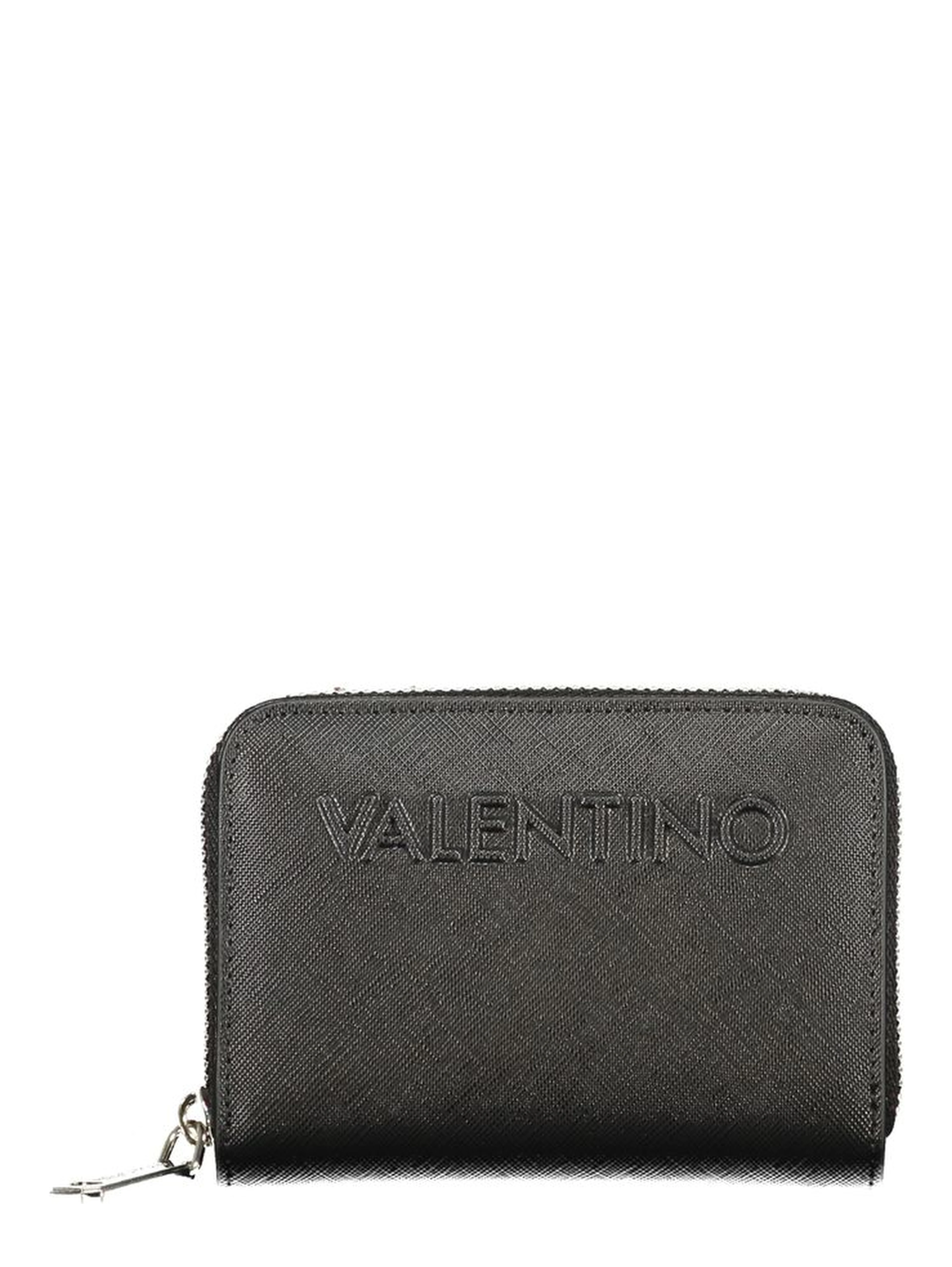 Black Polyurethane Women's Wallet