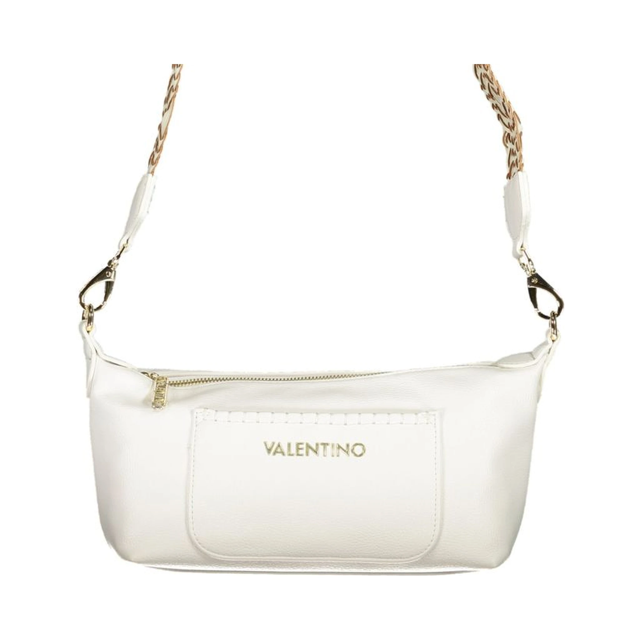 Bianco Polyurethane Women's Bag