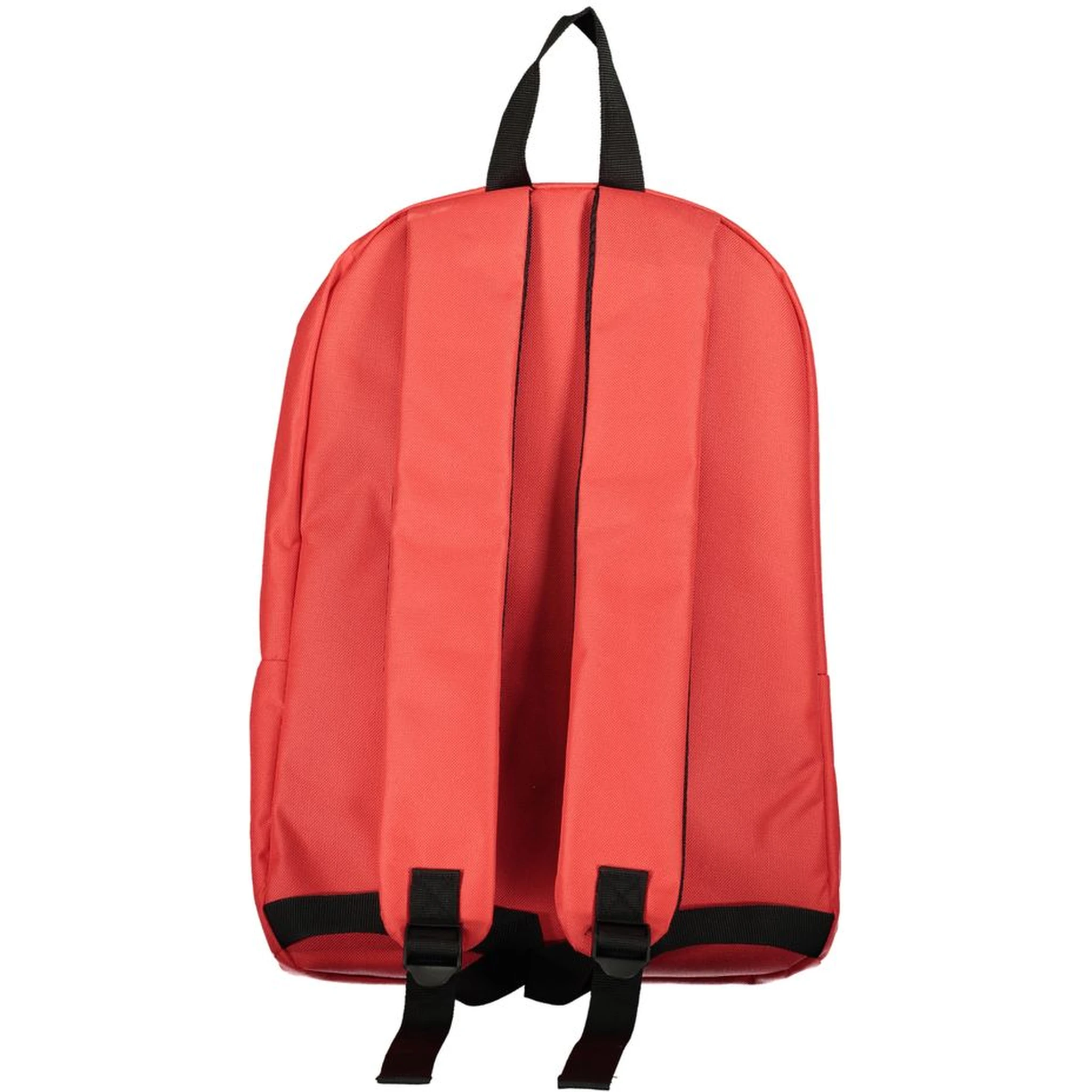 Red Polyester Backpack