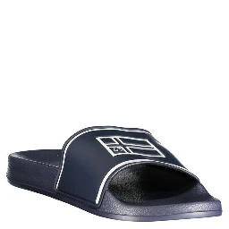Blue Polyurethane Men's Slipper