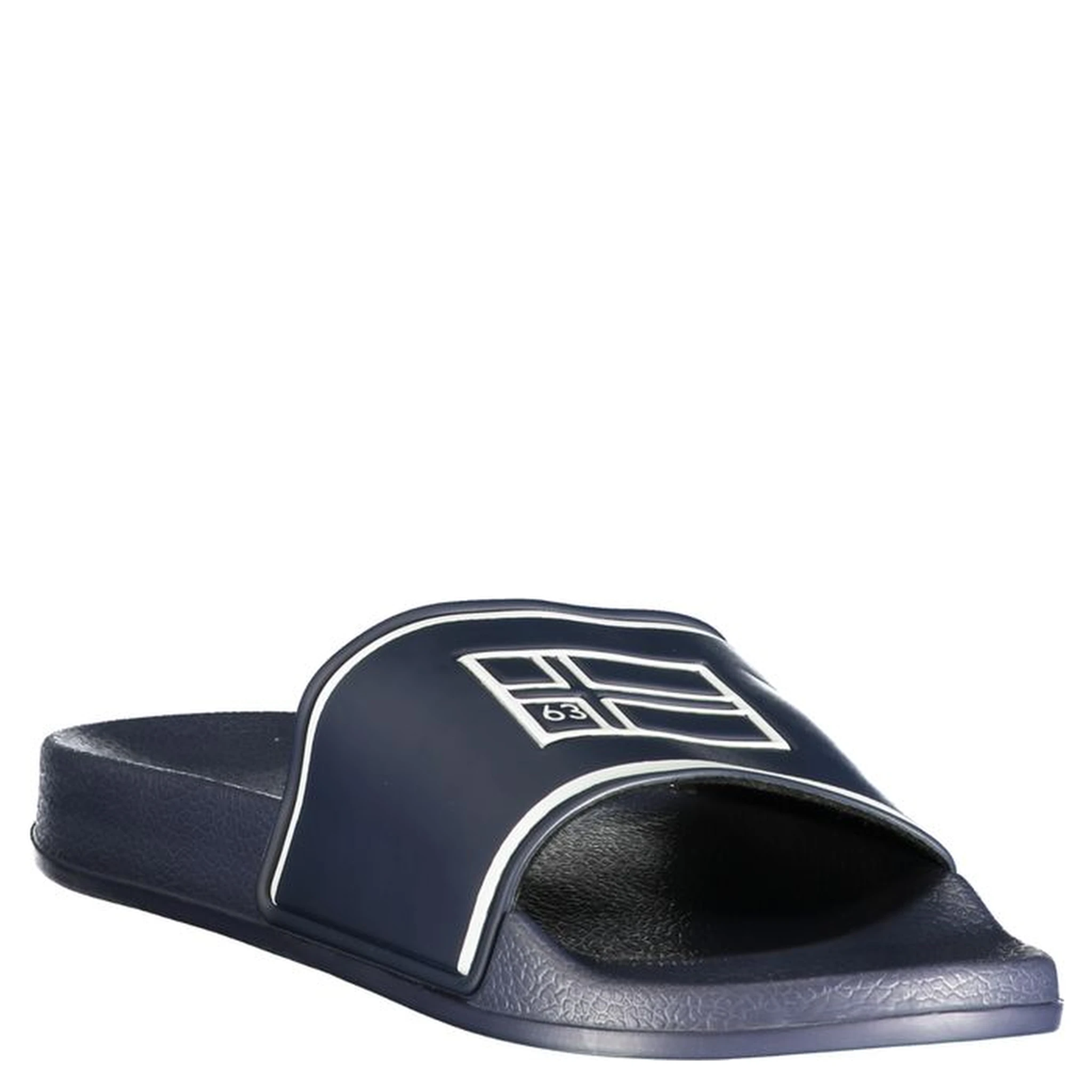 Blue Polyurethane Men's Slipper