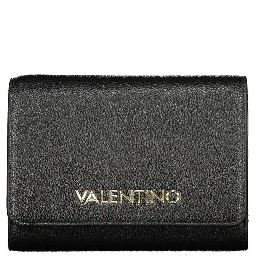 Black Polyurethane Women's Wallet