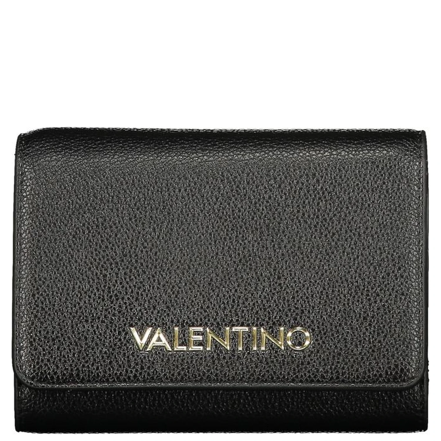 Black Polyurethane Women's Wallet