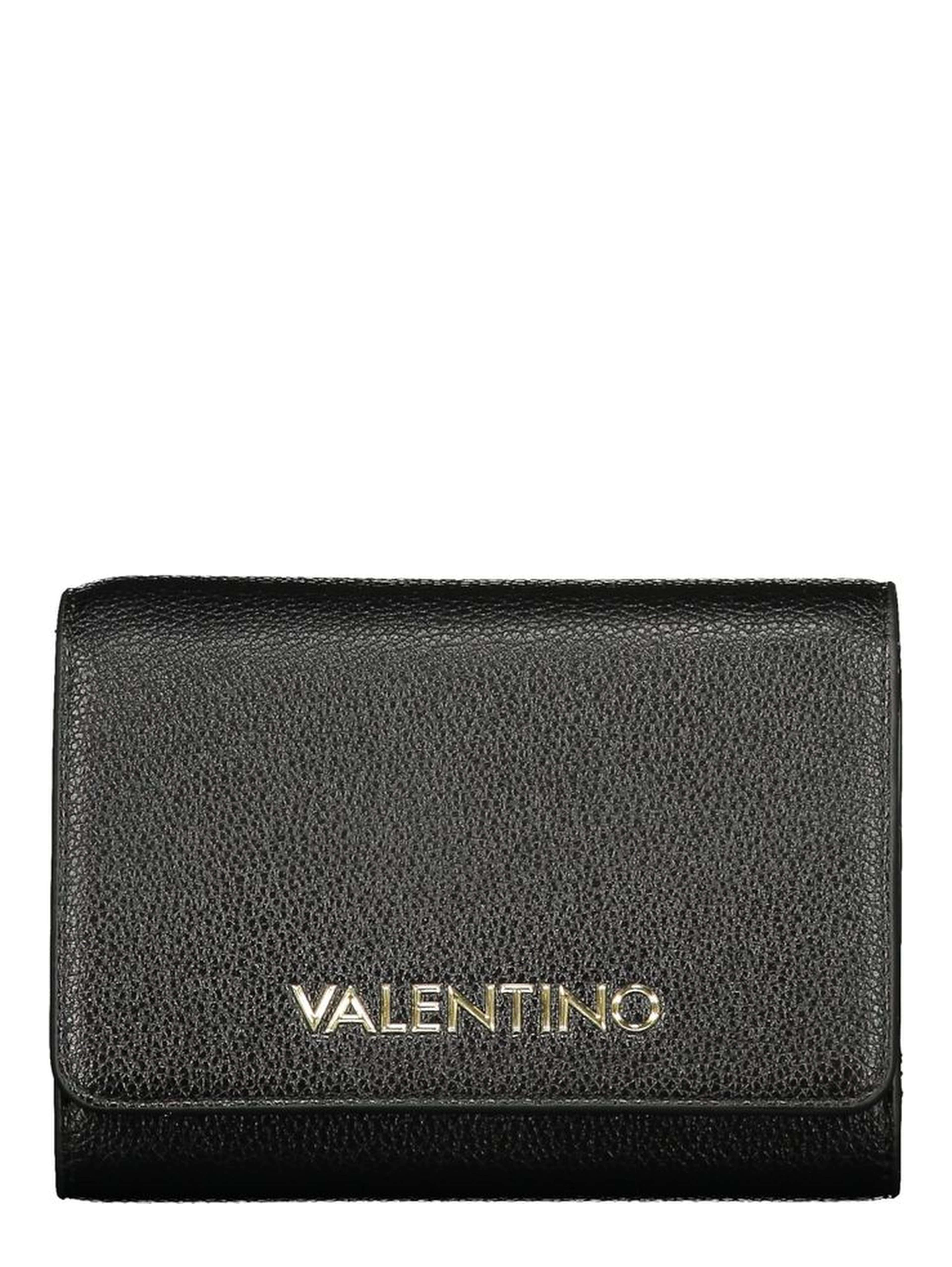 Black Polyurethane Women's Wallet