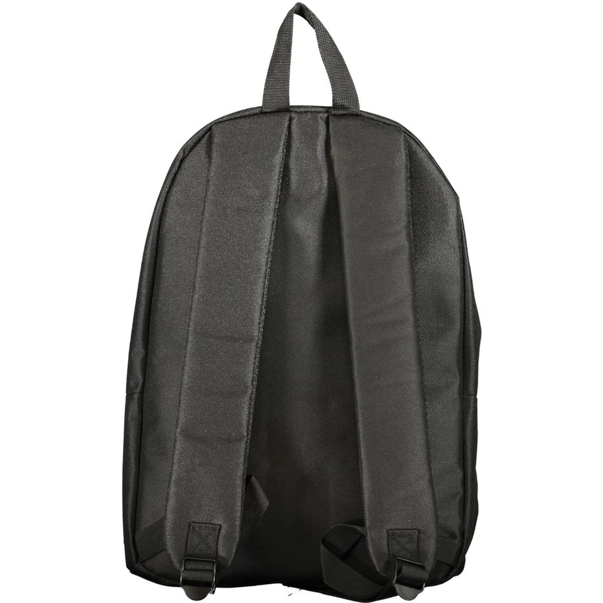 Black Polyester Men's Backpack