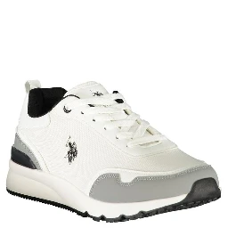 Bianco Poliuretano Uomo Sneaker