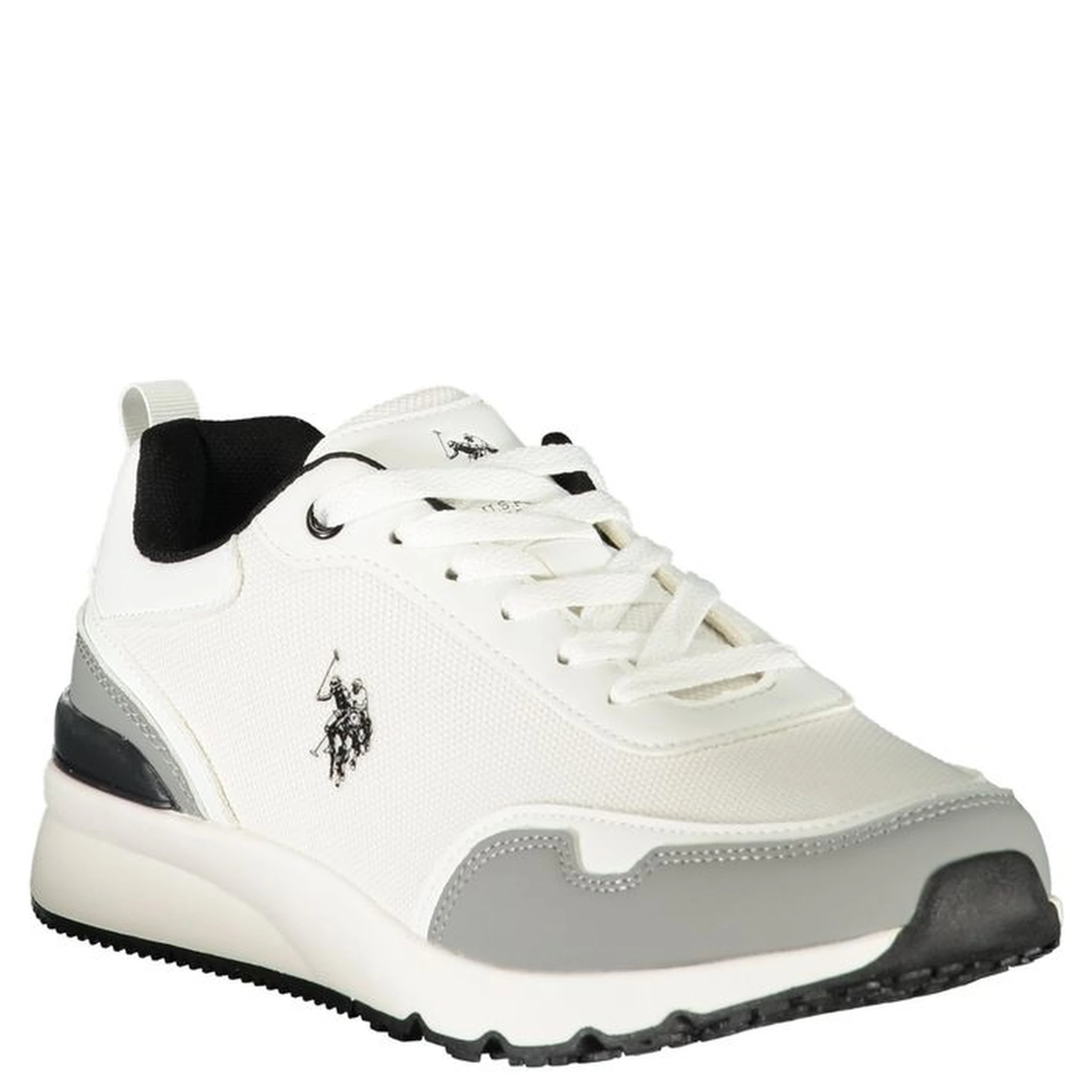 Bianco Poliuretano Uomo Sneaker