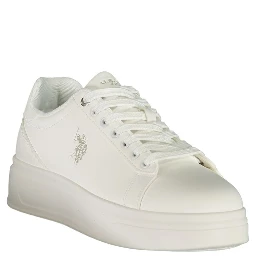 Bianco Polyurethane Uomo Sneaker