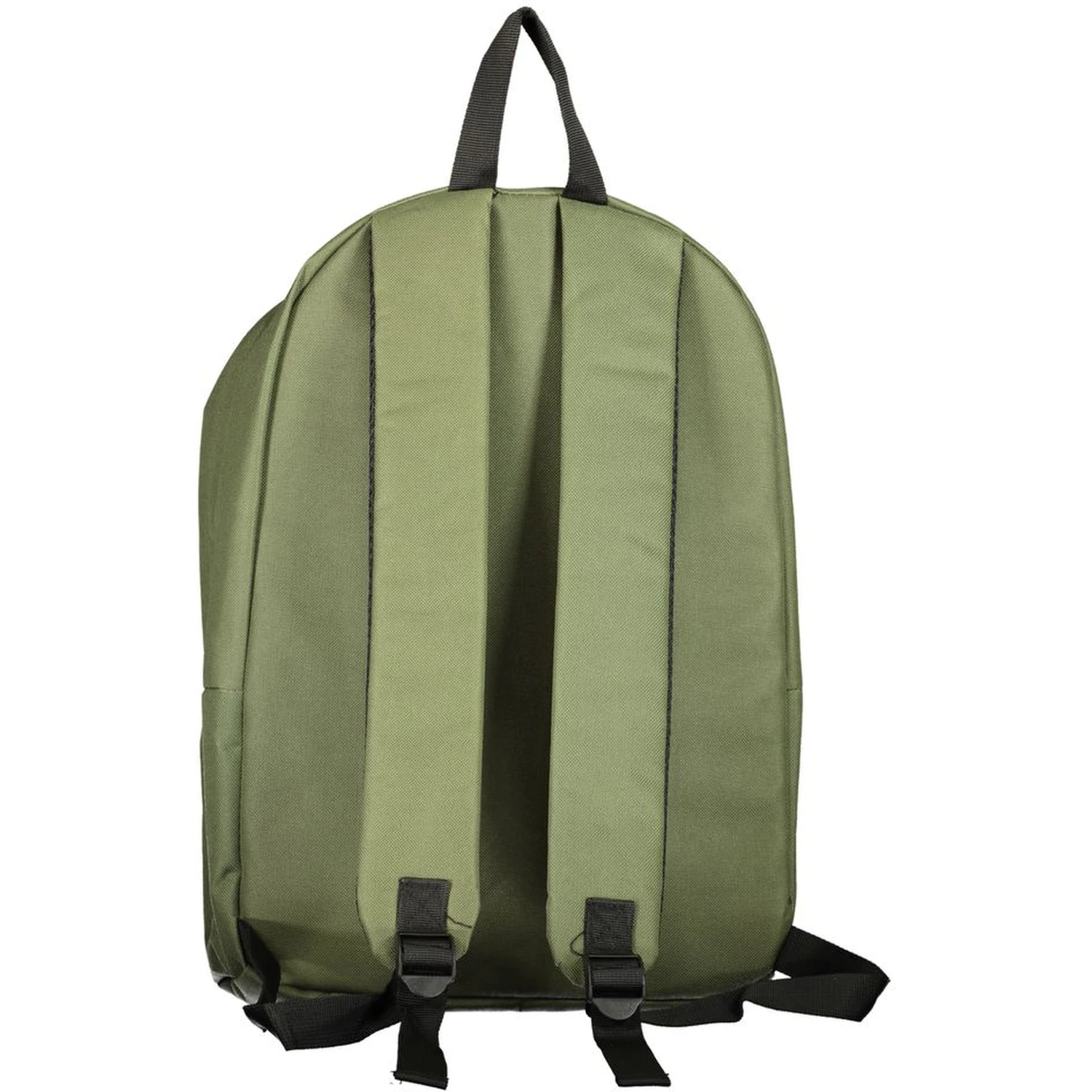 Green Polyester Men's Backpack