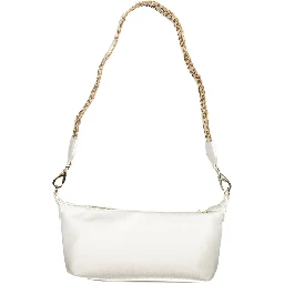Bianco Polyurethane Women's Bag