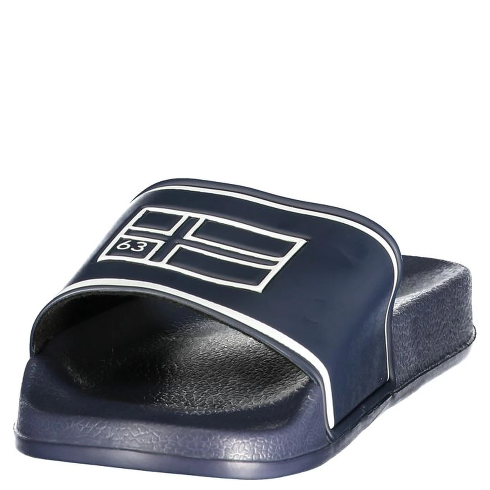 Blue Polyurethane Men's Slipper
