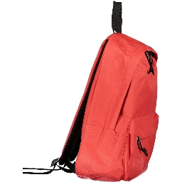 Red Polyester Backpack
