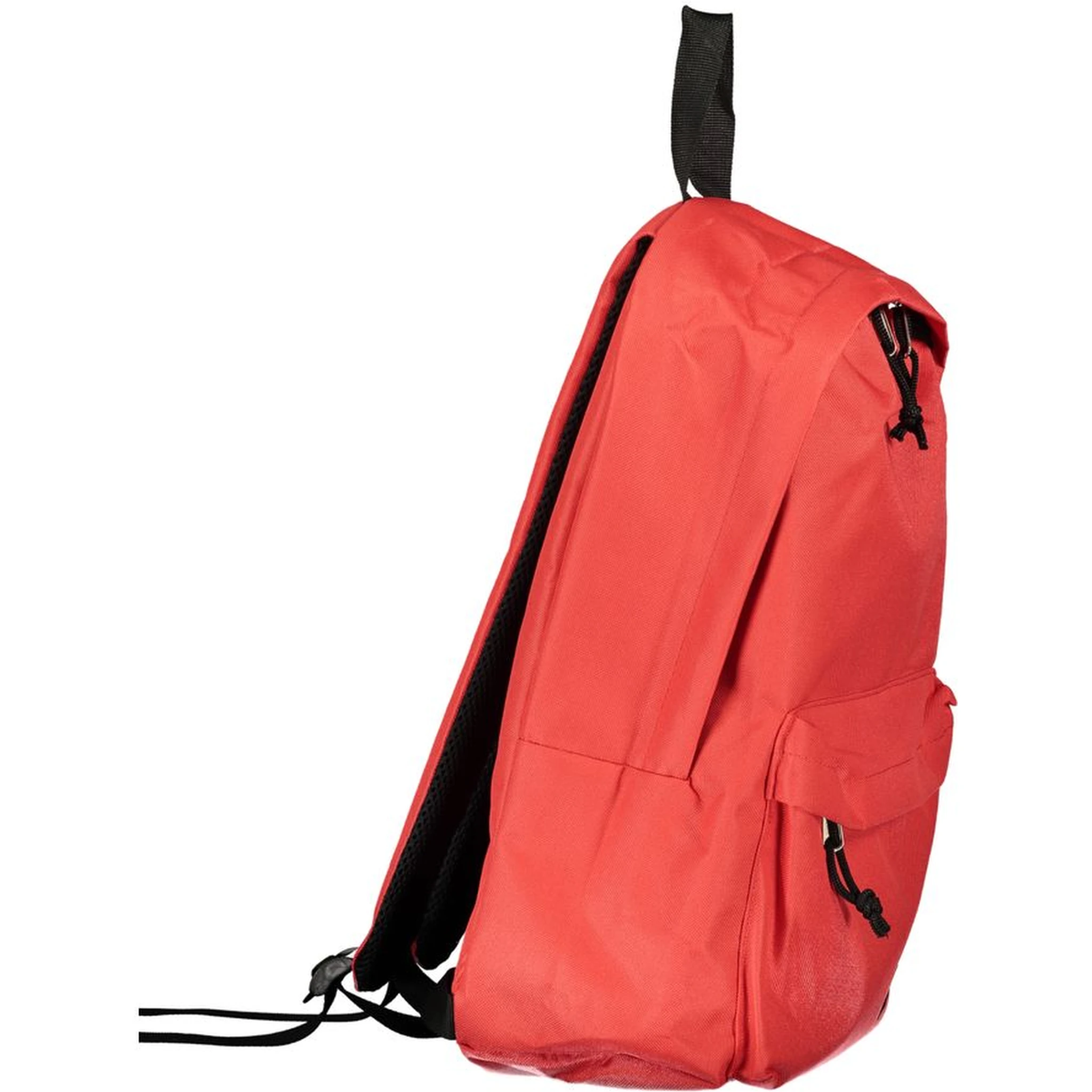 Red Polyester Backpack