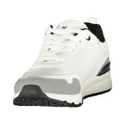 Bianco Poliuretano Uomo Sneaker