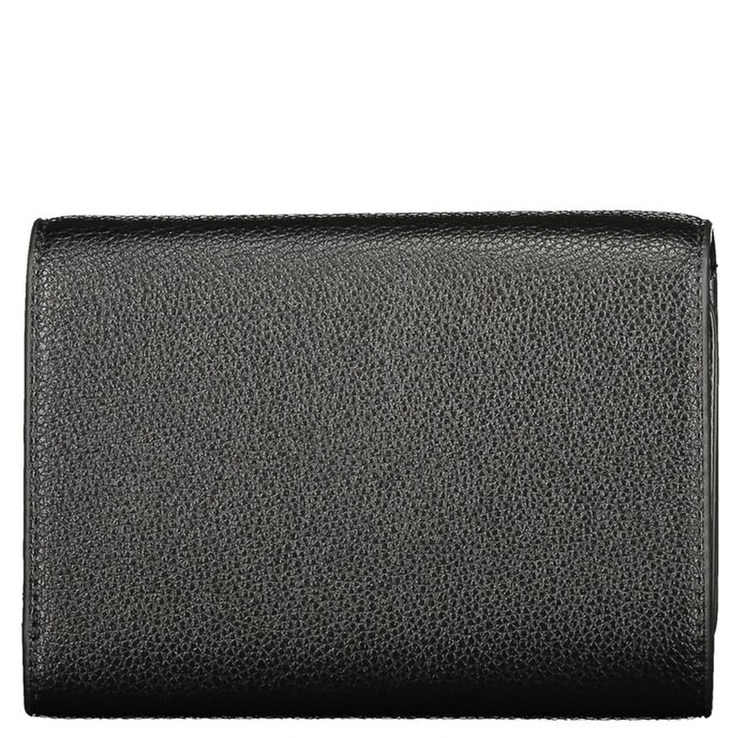 Black Polyurethane Women's Wallet