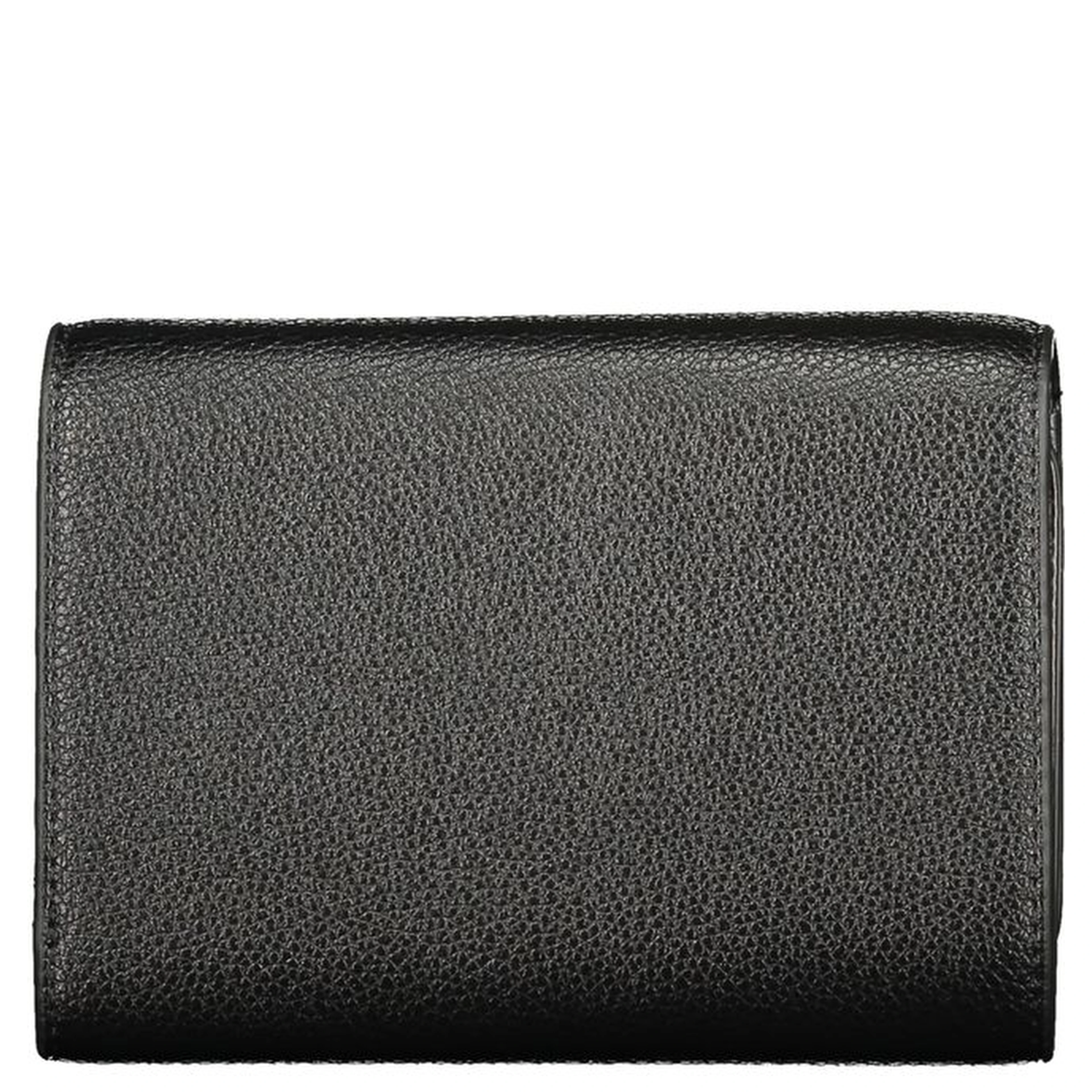 Black Polyurethane Women's Wallet