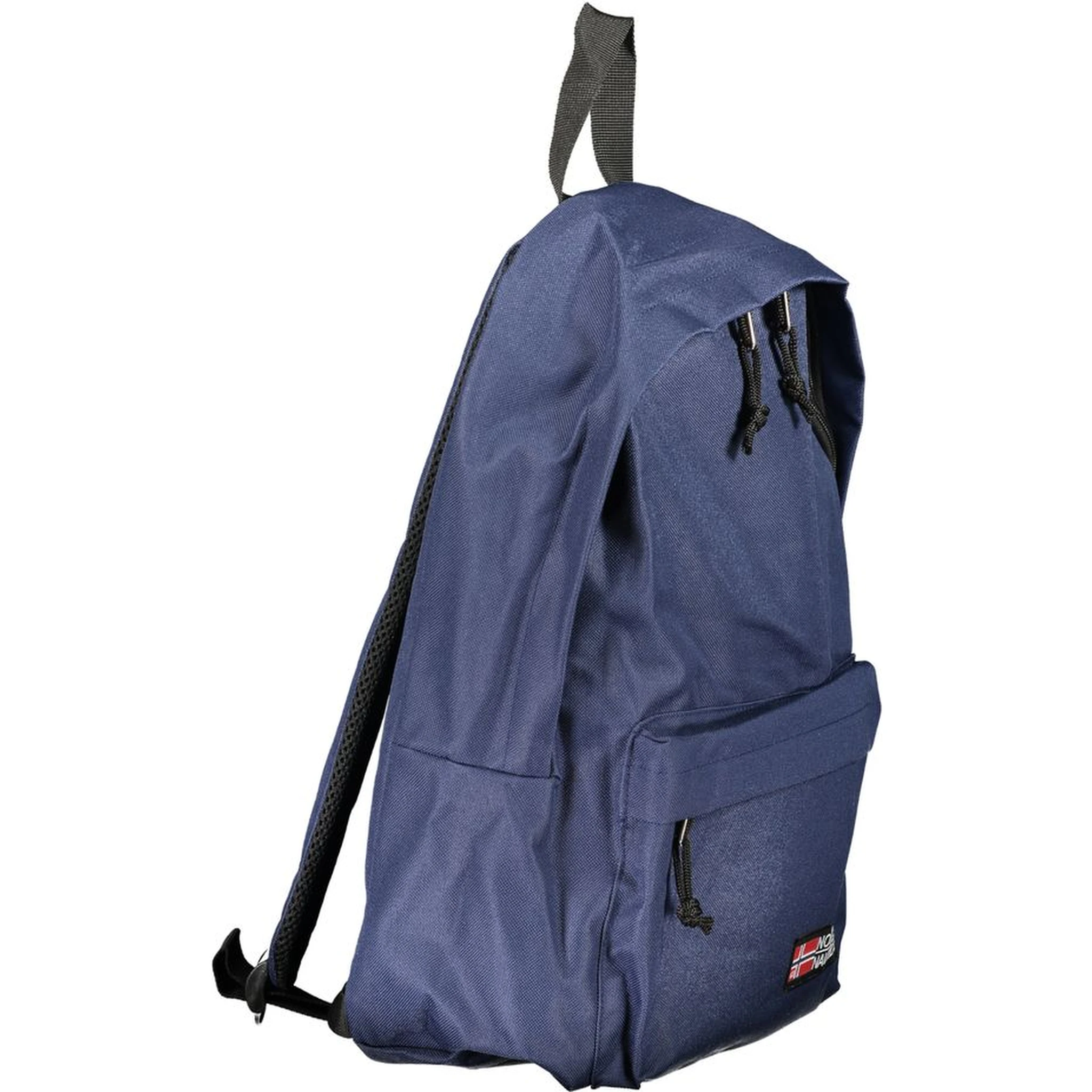 Blue Polyester Men's Backpack