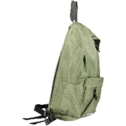 Green Polyester Men's Backpack