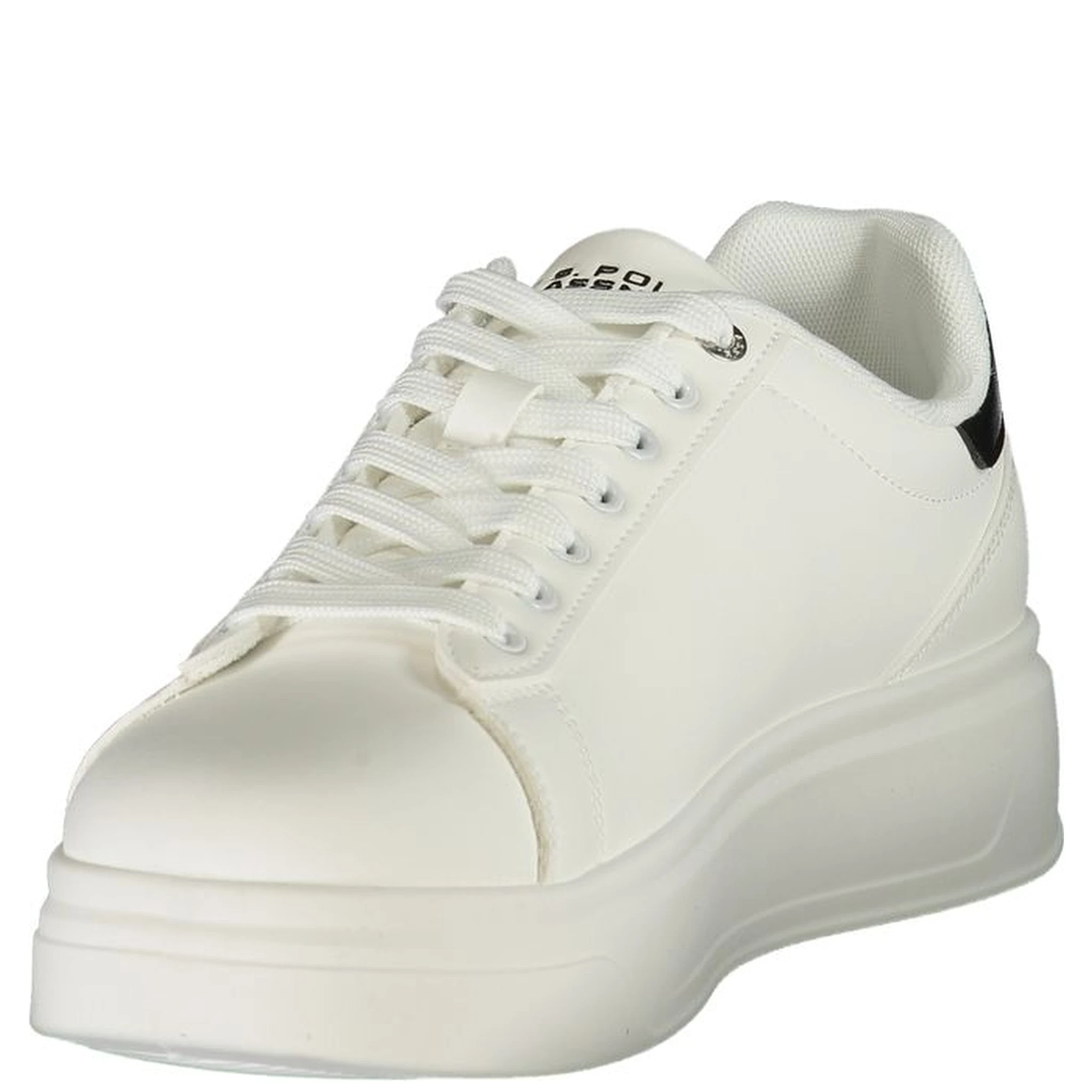 Bianco Polyester Uomo Sneaker