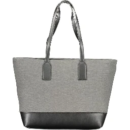 Nero Poliuretano Donna Shoulder Bag