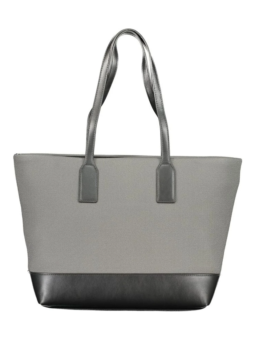 Nero Poliuretano Donna Shoulder Bag