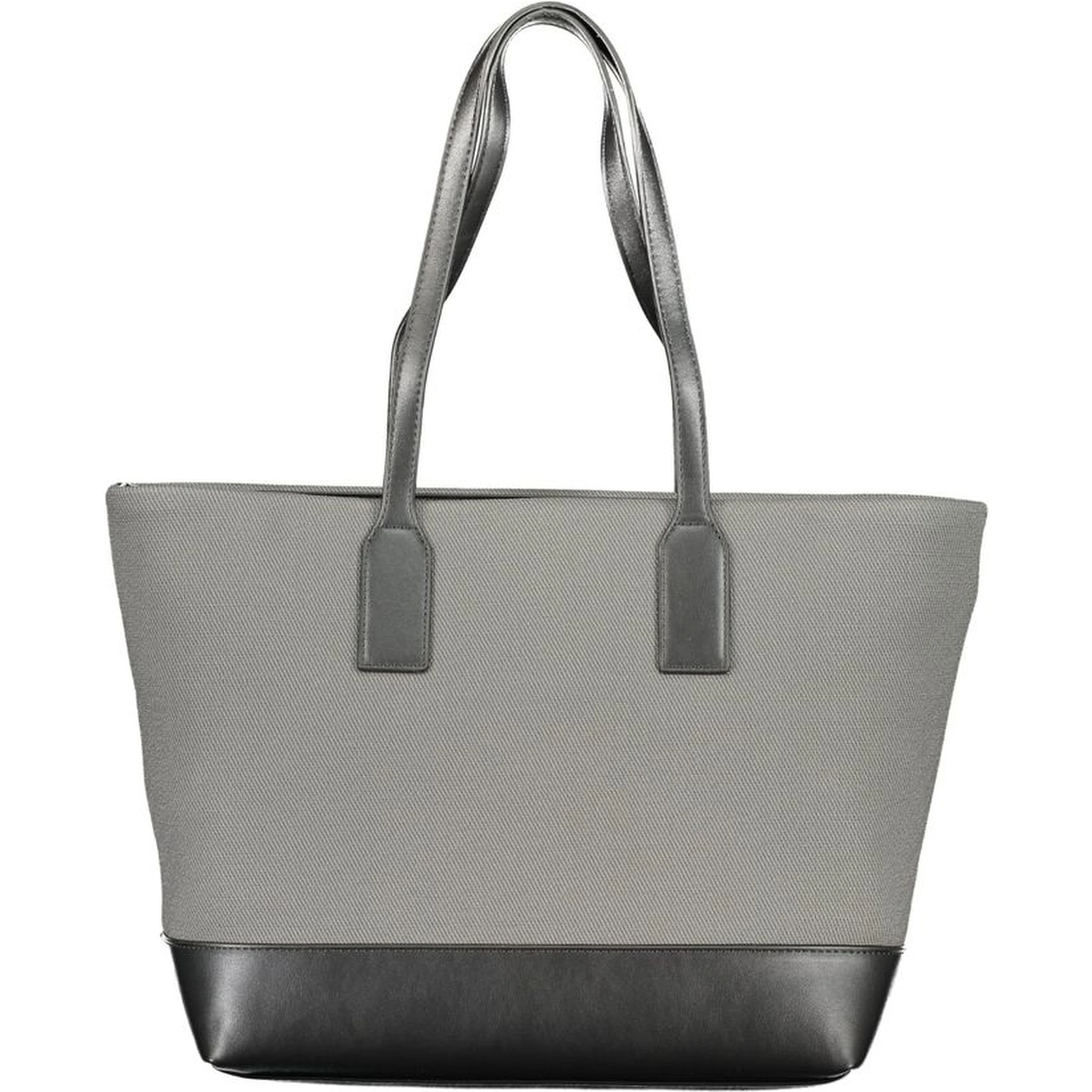 Nero Poliuretano Donna Shoulder Bag