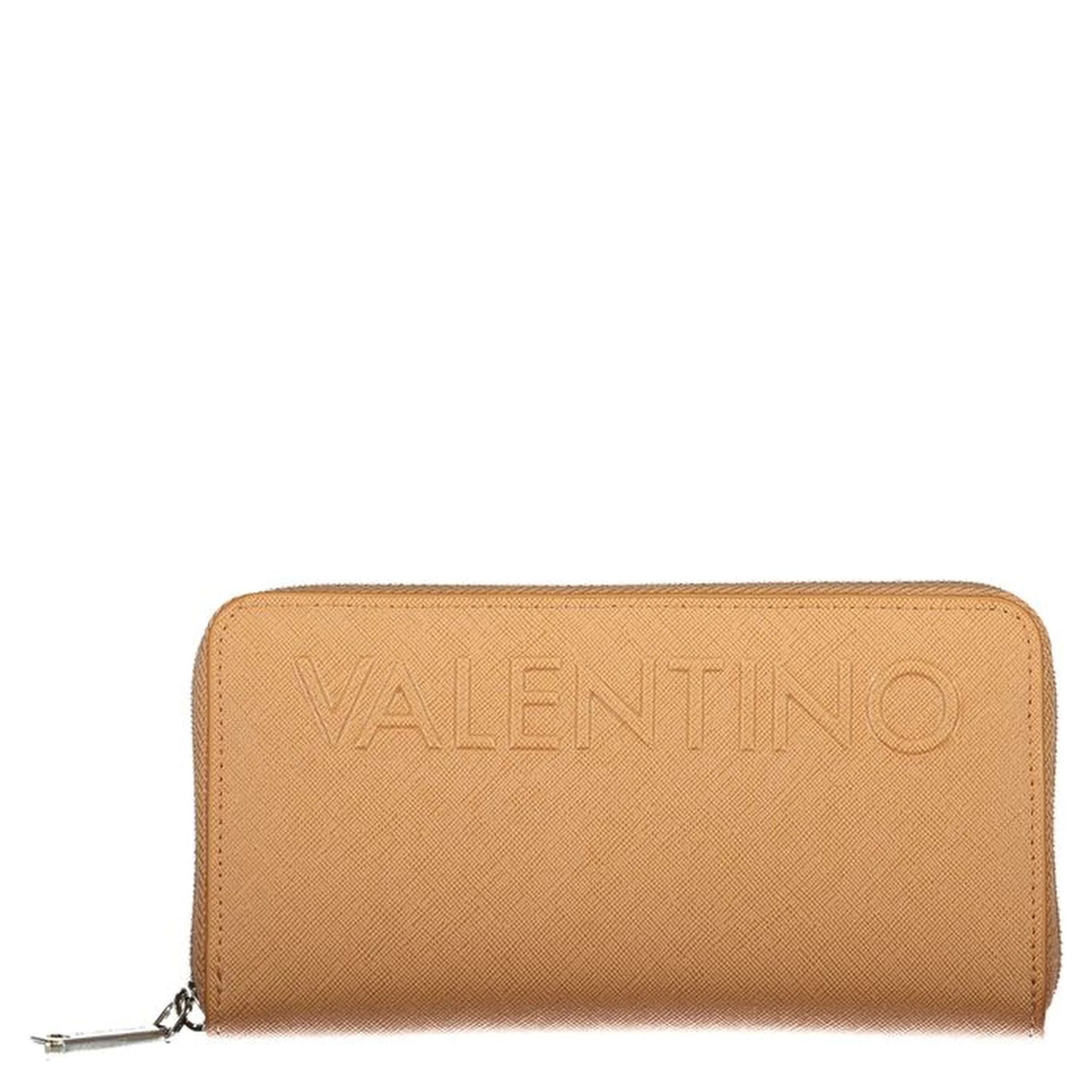 Brown Polyurethane Women's Wallet