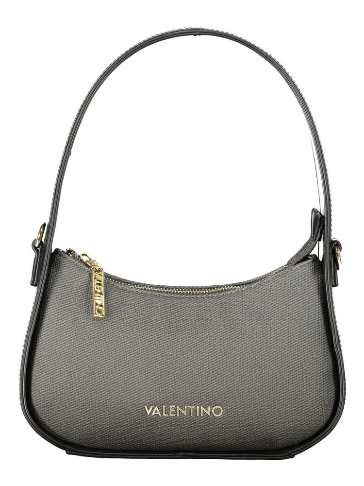 Black Polyurethane Women's Bag